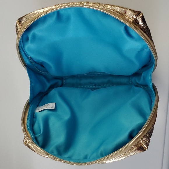 BareMinerals Softside Gold Oystershell Cosmetic Case - Picture 2 of 2